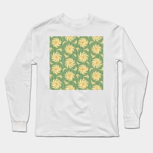 Surreal watercolor of sunflowers bananas Long Sleeve T-Shirt